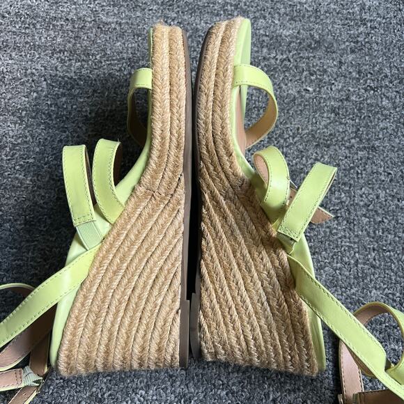 Vionic Lime Green Wedge Sandals - Picture 8 of 11